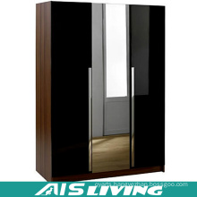 Customize Modular Pull out Glass Mirror Wardrobe (AIS-W785)